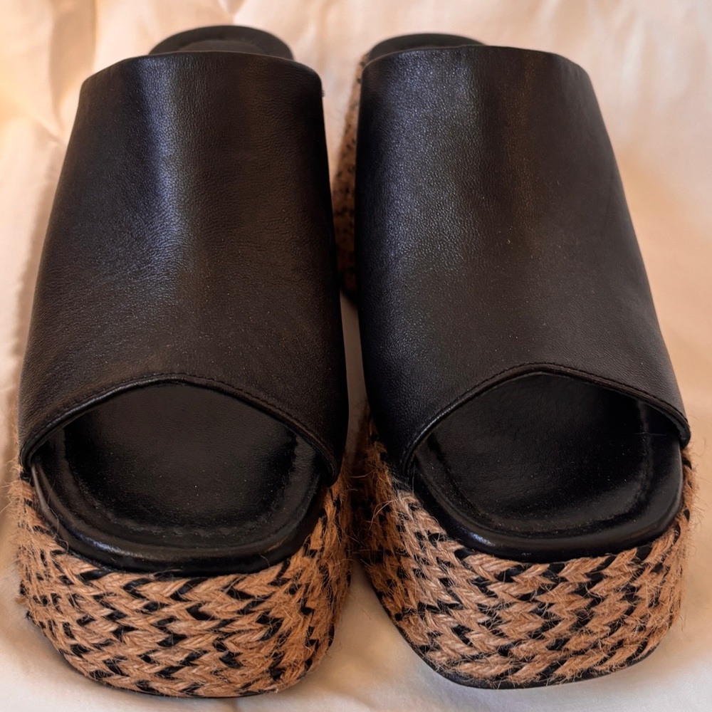 Seychelles, Wedge, 9.5, leather